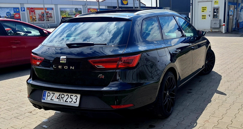 Seat Leon cena 69900 przebieg: 62000, rok produkcji 2018 z Kórnik małe 326